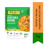 Mother's Recipe Vegetable Biryani Spiced Rice Spice Mix Sabzi Biryani Masala 75G - Aromatic One Pot Cooking Blend For Festive Fr