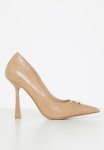 Prisco Court Heel - Natural Snake