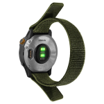Elite 22MM Nylon Watch Strap - Garmin - Army Green