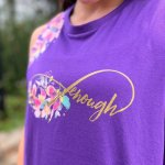 Positivitee Enough - Purple - S M Purple