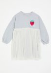 PoP Candy Mesh Combo Dress - Grey