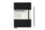 Leuchtturm Notebook Hardcover – A5 – Black – Ruled