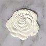 JP758 White Resin Rose In The Garden