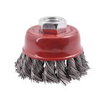 Tork Craft Wire Cup Brush 65XM14 Knotted Stainless Steel Tcw