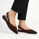 Madison Yvonne Slingback Pump - Chocolate - 8