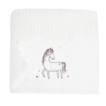 Unicorn Cellular Cotton Baby Blanket