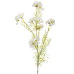 Artificial White Anemone Stem 78CM