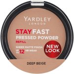 Yardley Stayfast Pressed Powder Refill - Deep Beige