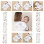 Baby Burp Towel Six-layer Gauze Bib Newborn Cotton Shoulder Protector Baby Bib Spit Towel