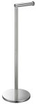 Toilet Paper Holder Freestanding With Storage Stainless Steel Tissue Roll Holder Stand Naturous