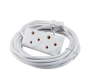 5M Extension Cord With A Two-way Multi-plug Extension Lead