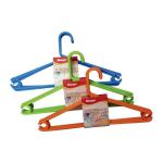 Hang On Plastic Hangers 10 Pk Black