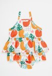 PoP Candy Printed Tiered Dress - Multi