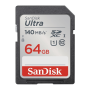 SanDisk Ultra 64GB Sdhc Sdxc Uhs-i Class 10 Memory Card SDSDUNB-064G-GN6IN