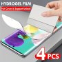 4PCS HD Hydrogel Film Screen Protector For Samsung Galaxy A14 A24 A34 A54 A13 A33 A12 A22 A32 4G 5G A52 A52S A21S A51