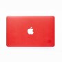 Faux Leather Skin For Apple Macbook Air 13 Inch - Red