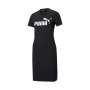 Puma Women&apos S Essentials Black Slim Tee Dress