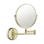 Siemens B Series - Brushed Gold Extendable Mirror