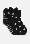PoP Candy 3 Pack Socks Set-black