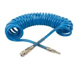 Gav Hose Spiral Pp Blue 8X12MMX12M With Quick Couplers BX15PU12-8