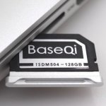 Baseqi 503MSV 128GB Aluminum Alloy Micro Sd Tf Memory Card For Macbook Pro Retina 15 Inch 2012 - 2013 Early Laptops