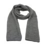 Grey Chunky Winter Scarf