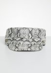 Superbalist Faux Snakeskin Baker Boy - Grey & Cream