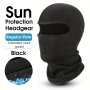 Stay Protected In Style: Adjustable Balaclava Face Mask For Men - Perfect For Skiing Motorcycling & Dusty Work