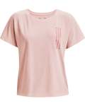 Women's Ua Repeat Wordmark Graphic T-Shirt - Micro Pink / LG