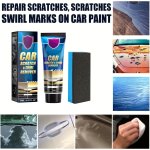 Universal Car Scratch & Swirl Remover Kit - Quick & Effective Paint Restoration For All Surfaces Durable Abs Material - Perfectl
