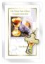 First Holy Communion Chalice Pendant With Holy Card