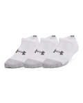 Kids' Heatgear 3-PACK No Show Socks - Black Sm