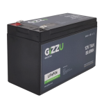 GIZZU 12V 7AH Lithium-ion Phosphate LIFEPO4 Battery