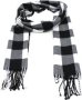 Block Scarf Black/white/grey