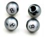 8 Ball Valve Caps - Grey