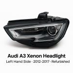 Audi A3 Xenon Headlight Left Side Refurbished Oem - 8V0941005D