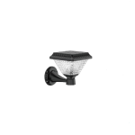 Solar Powered Garden Wall Light Rgb