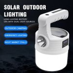 Rechargeable Solar Emergency Charging Lamp