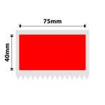 NB554 - - K3 Only - 75X40MM - 690 Red Labels