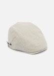 Buckle Herringbone Flat Cap