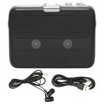 Bluetooth Cassette Player With Auto Reverse Bluetooth 5.0 Wireless Streaming & Fm Radio Portable Tape Player For Headphones Spea