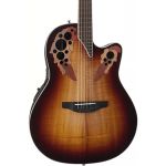 Ovation Celebrity Elite CE48P-KOAB Super Shallow Acoustic-electric Guitar – Koa Burst