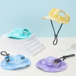 Breathable Pet Sun Hat For Small Dogs & Cats - Comfortable Adjustable Outdoor Cap With Uv Protection