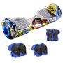 7 Inch Smart Auto Balance Hoverboard With Protective Gear For Kid Gift