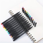 48-COLOR Journal Pens Set: Perfect For Writing Coloring Drawing & Note-taking - Ideal Gift For Students & Teachers