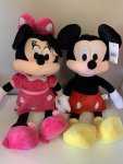 Plush Mickey And Minnie Mouse Large