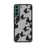 Custom Printed Tpu Cases - Samsung Galaxy S22 Plus 5G & 39 Black Butterfly& 39 By