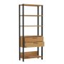 73CM Bookcase - Freijo/black