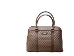 Sovereign Quilt Satchel- Dark Brown