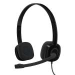Logitech H151 Black Stereo Combo-jack Headset 981-000589
